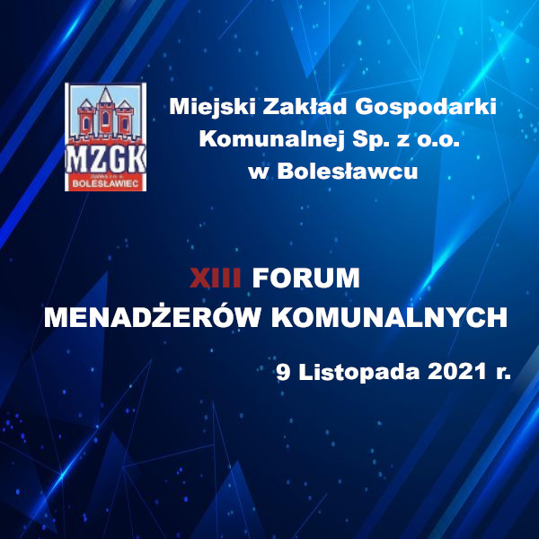 Forum Menadżerów Komunalnych w Bolesławcu