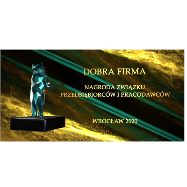 STATUETKA "DOBRA FIRMA" DLA MZGK