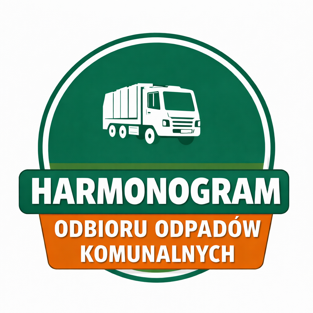 Harmonogram wywozu odpadów komunalnych - KWIECIEŃ 2026