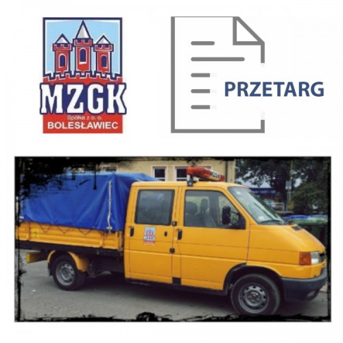 PRZETARG NA SPRZEDAŻ POJAZDU VOLKSWAGEN TRANSPORTER